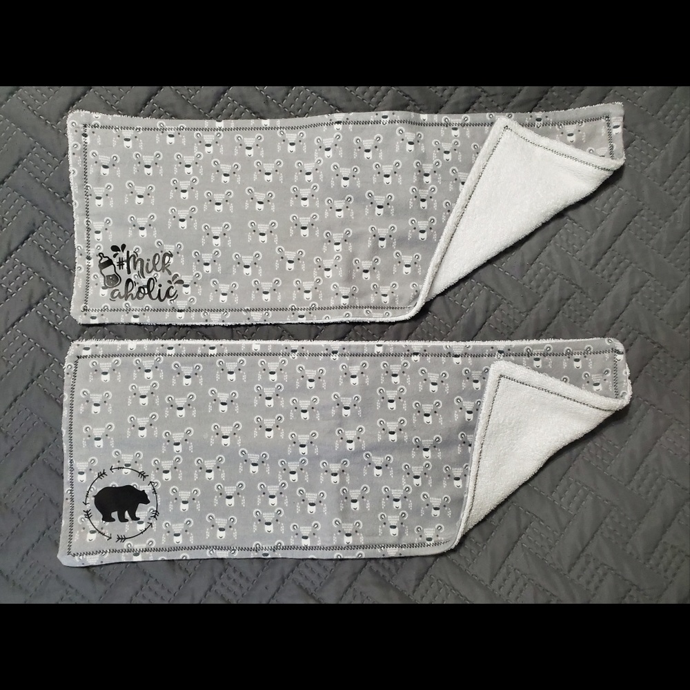 Handmade Baby Burpcloth Rag - Picture 2 of 3